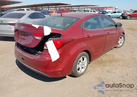 2014 Hyundai Elantra Se z USA, uszkodzony, nr VIN 5NPDH4AE0EH455243